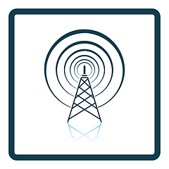 Image showing Radio antenna icon