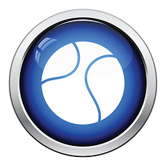 Image showing Tennis ball icon