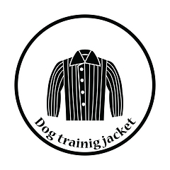Image showing Dog trainig jacket icon