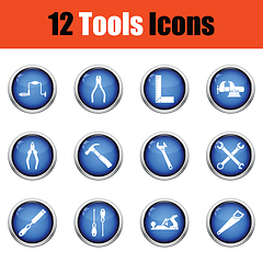 Image showing Tools icon set. 