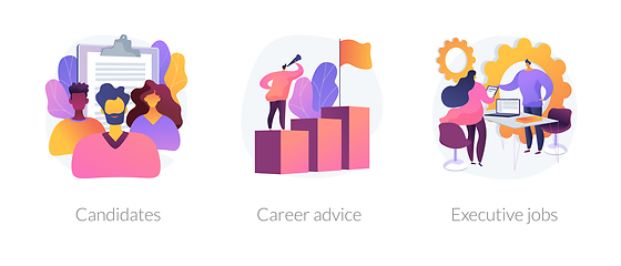 Image showing Careers vector concept metaphors.