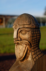 Image showing Viking head