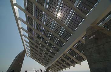 Image showing Huge solar panel