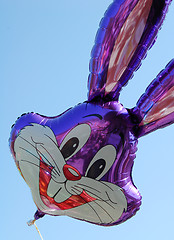 Image showing Colorful helium balloon