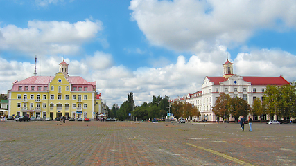 Image showing area in Chernihiv town in summer