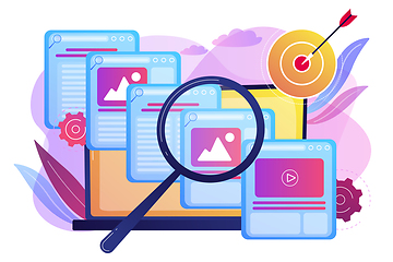 Image showing Copy optimization concept vector illustration