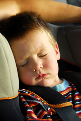 Image showing Sleeping boy