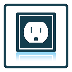 Image showing Electric outlet icon