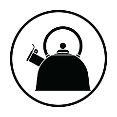 Image showing Kitchen kettle icon