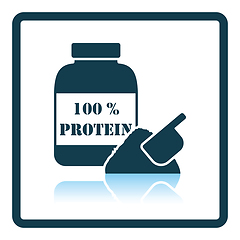 Image showing Icon of Protein conteiner