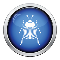 Image showing Colorado beetle icon