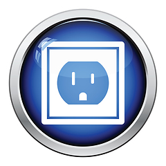 Image showing Electric outlet icon