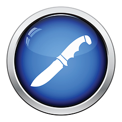 Image showing Hunting knife icon