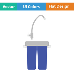 Image showing Water filter icon