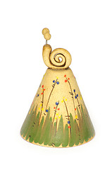 Image showing Painted handbell