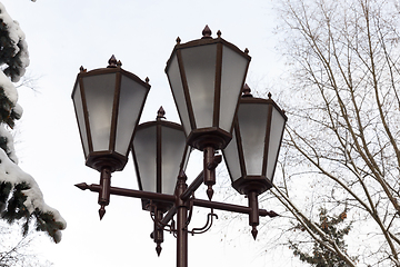 Image showing Lanterns of illumination, winter