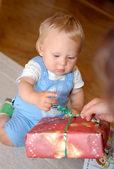 Image showing A gift for the first birthday