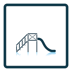 Image showing Children\'s slide icon