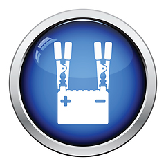 Image showing Car battery charge icon