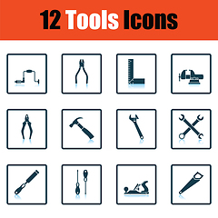 Image showing Tools icon set