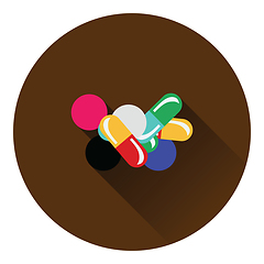 Image showing Pill and tabs icon