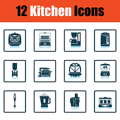 Image showing Kitchen icon set