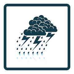 Image showing Thunderstorm icon