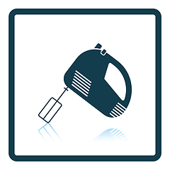 Image showing Kitchen hand mixer icon