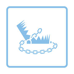 Image showing Bear hunting trap  icon