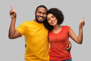 Image showing happy african american couple