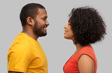 Image showing happy african american couple