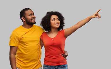 Image showing happy african american couple