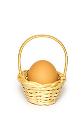 Image showing Handbasket from egg 