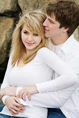 Image showing Beautiful caucasian couple