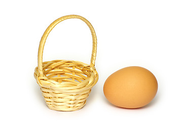 Image showing Handbasket from egg 