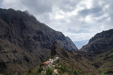 Image showing view on Teno Mountains