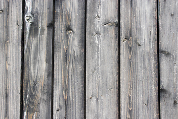 Image showing dark wooden texture like a fence