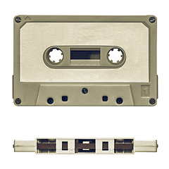 Image showing Vintage looking Tape cassette