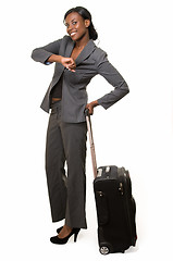 Image showing Business traveler