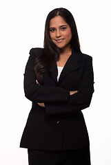 Image showing Smiling Business woman