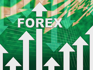 Image showing Forex Graph Means Foreign Currency And Exchange