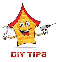 Image showing Diy Tips Means Do It Yourself Tricks