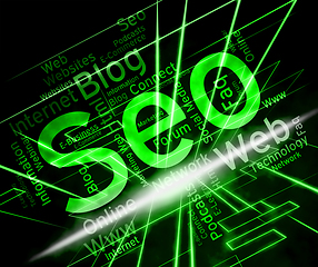 Image showing Seo Word Means Website Indexing And Search