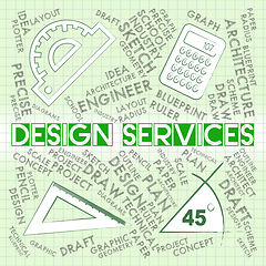 Image showing Design Services Shows Graphic Creation And Visualization