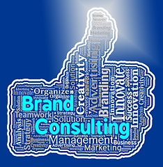 Image showing Brand Consulting Means Company Identity Logo Rebranding