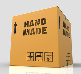 Image showing Hand Made Shows Handcrafted Product 3d Rendering