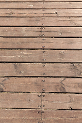 Image showing old wooden floor