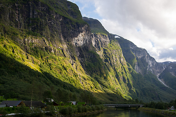 Image showing Gudvangen, Sogn og Fjordane, Norway