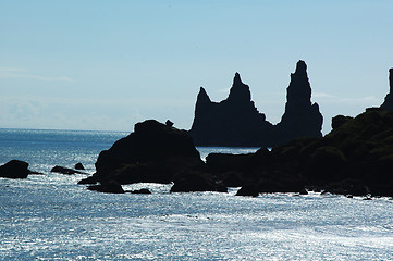 Image showing Sea rock