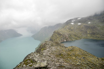 Image showing Mountain hiking in Norway